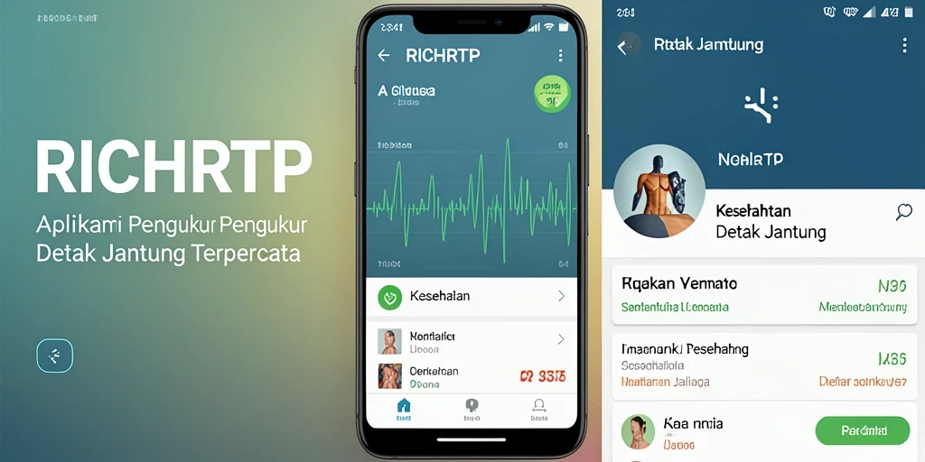 Tampilan antarmuka aplikasi RICHRTP yang intuitif dan menarik.